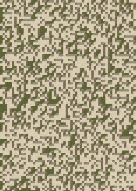 Soyut geometrik arkaplan. Edward Zajecs 2. Cubo 'nun 1971' deki uygulaması. Esasen 8 taştan oluşan bir Truchet fayans seti ve yerleştirme sanatı illüstrasyonu için kurallar 