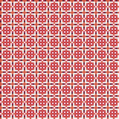 Soyut çapraz desenli üretken hesaplama sanatı çizimi