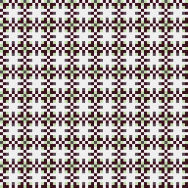 Soyut çapraz desenli üretken hesaplama sanatı çizimi