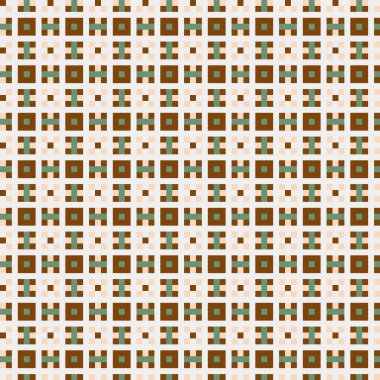 Soyut çapraz desenli üretken hesaplama sanatı çizimi