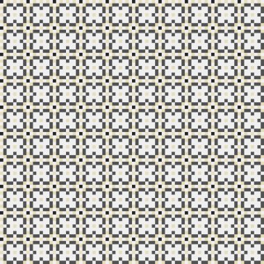 Soyut çapraz desenli üretken hesaplama sanatı çizimi