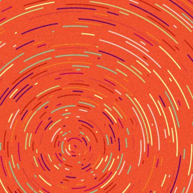 Renkli Evren Dağıtımı Hesaplamalı Üretken Sanat arkaplan çizimi