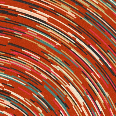 Renkli Evren Dağıtımı Hesaplamalı Üretken Sanat arkaplan çizimi