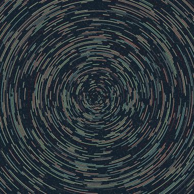 Renkli Evren Dağıtımı Hesaplamalı Üretken Sanat arkaplan çizimi