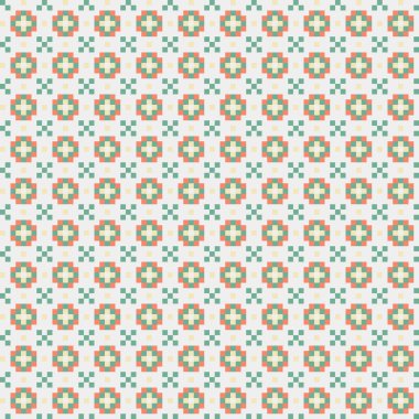 Soyut çapraz desenli üretken hesaplama sanatı çizimi