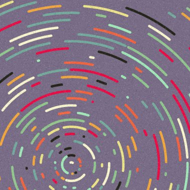 Renkli Evren Dağıtımı Hesaplamalı Üretken Sanat arkaplan çizimi