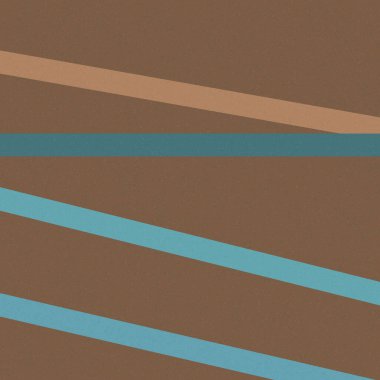 Aqua rengi kesişen çizgiler üretici sanat tarzı renkli illüstrasyon