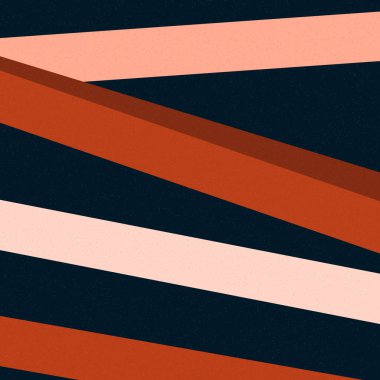 Cayenne renk kesişen çizgiler üretken sanat stili renkli illüstrasyon