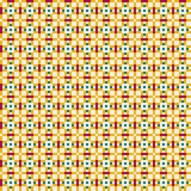 Soyut çapraz desenli üretken hesaplama sanatı çizimi