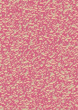 Soyut geometrik arkaplan. Edward Zajecs 2. Cubo 'nun 1971' deki uygulaması. Esasen 8 taştan oluşan bir Truchet fayans seti ve yerleştirme sanatı illüstrasyonu için kurallar 