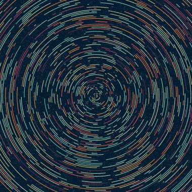 Renkli Evren Dağıtımı Hesaplamalı Üretken Sanat arkaplan çizimi