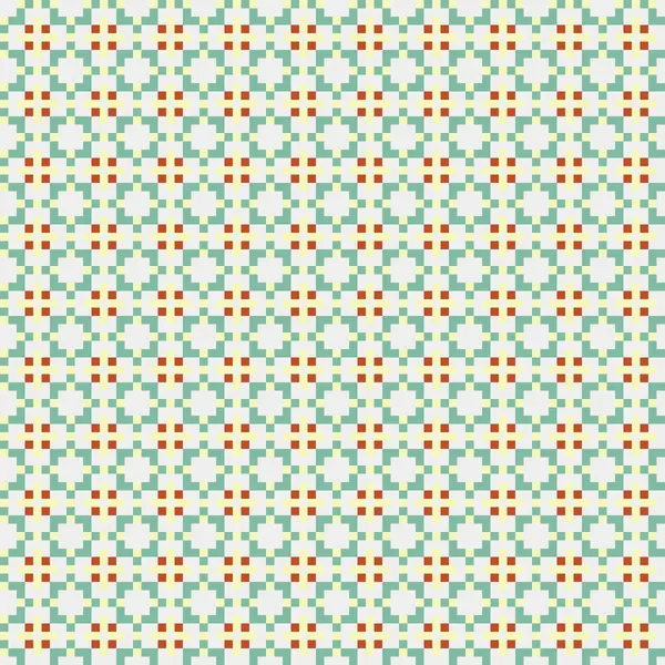 Soyut çapraz desenli üretken hesaplama sanatı çizimi