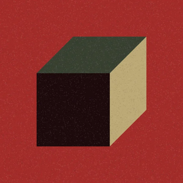 Edward Zajecs 2. Cubo 'nun 1971' deki uygulaması. Esasen 8 taştan oluşan bir Truchet fayans seti ve yerleştirme sanatı illüstrasyonu için kurallar  