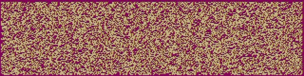 Soyut geometrik arkaplan. Edward Zajecs 2. Cubo 'nun 1971' deki uygulaması. Esasen 8 taştan oluşan bir Truchet fayans seti ve yerleştirme sanatı illüstrasyonu için kurallar 