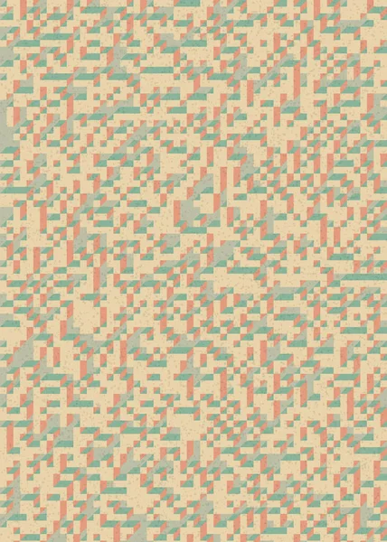 Edward Zajecs 2. Cubo 'nun 1971' deki uygulaması. Esasen 8 taştan oluşan bir Truchet fayans seti ve yerleştirme sanatı illüstrasyonu için kurallar  