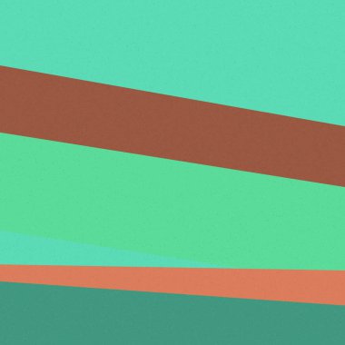 Açık Deniz Köpüğü Yeşil Çizgileri Geçen Üretken Sanat Biçimi Renkli Çizimler