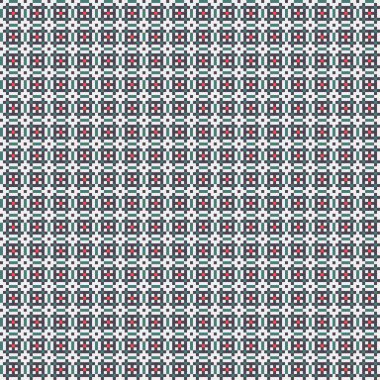 Soyut çapraz desenli üretken hesaplama sanatı çizimi