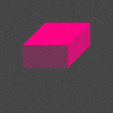 Soyut geometrik arkaplan. Edward Zajecs 2. Cubo 'nun 1971' deki uygulaması. Esasen 8 taştan oluşan bir Truchet fayans seti ve yerleştirme sanatı illüstrasyonu için kurallar 