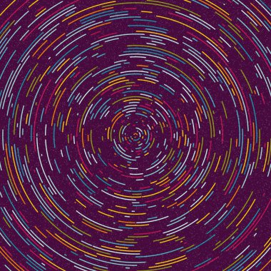 Renkli Evren Dağıtımı Hesaplamalı Üretken Sanat arkaplan çizimi