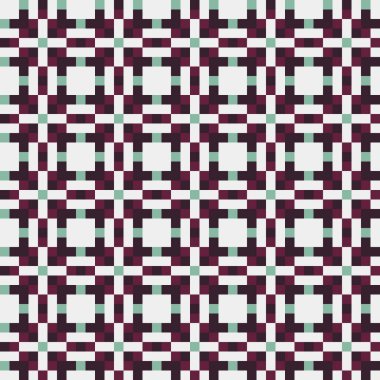 Soyut çapraz desenli üretken hesaplama sanatı çizimi