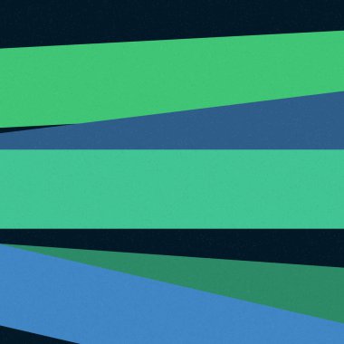 İrlanda Yeşil Rengi Çizgileri Aşan Üretici Sanat Stili Renkli Çizimler