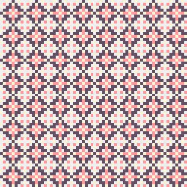 Soyut çapraz desenli üretken hesaplama sanatı çizimi