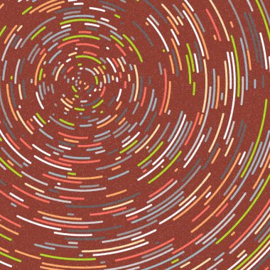 Renkli Evren Dağıtımı Hesaplamalı Üretken Sanat arkaplan çizimi