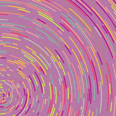 Renkli Evren Dağıtımı Hesaplamalı Üretken Sanat arkaplan çizimi