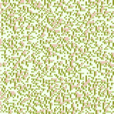 Soyut geometrik arkaplan. Edward Zajecs 2. Cubo 'nun 1971' deki uygulaması. Esasen 8 taştan oluşan bir Truchet fayans seti ve yerleştirme sanatı illüstrasyonu için kurallar 