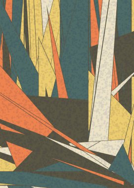 Piet Mondrian Biçimli Hesapsal Üretim Sanatı arkaplan çizimi