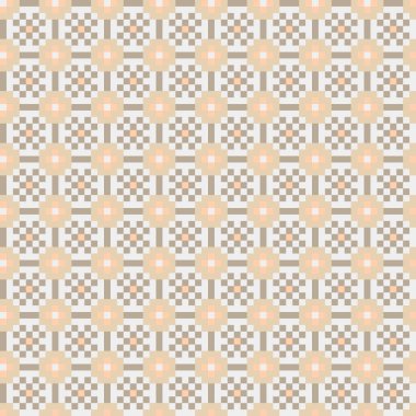 Soyut çapraz desenli üretken hesaplama sanatı çizimi