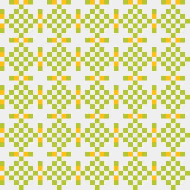 Soyut çapraz desenli üretken hesaplama sanatı çizimi