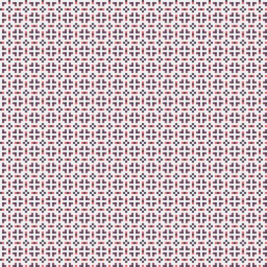 Soyut çapraz desenli üretken hesaplama sanatı çizimi