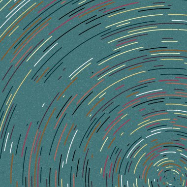 Renkli Evren Dağıtımı Hesaplamalı Üretken Sanat arkaplan çizimi