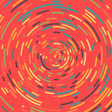 Renkli Evren Dağıtımı Hesaplamalı Üretken Sanat arkaplan çizimi