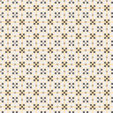 Soyut çapraz desenli üretken hesaplama sanatı çizimi