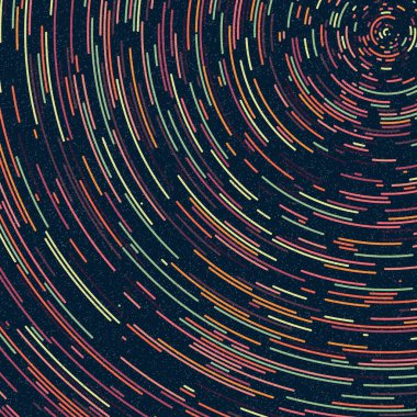 Renkli Evren Dağıtımı Hesaplamalı Üretken Sanat arkaplan çizimi