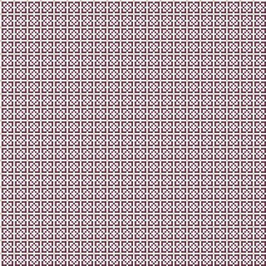 Soyut çapraz desenli üretken hesaplama sanatı çizimi