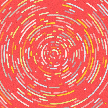 Renkli Evren Dağıtımı Hesaplamalı Üretken Sanat arkaplan çizimi