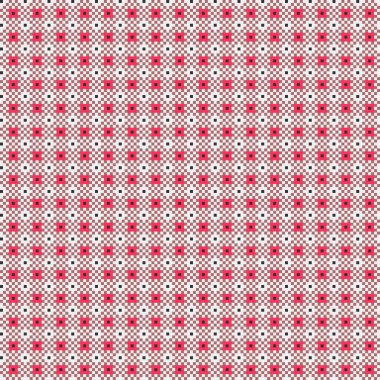 Soyut çapraz desenli üretken hesaplama sanatı çizimi