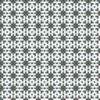 Soyut çapraz desenli üretken hesaplama sanatı çizimi