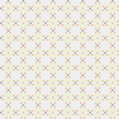 Soyut çapraz desenli üretken hesaplama sanatı çizimi