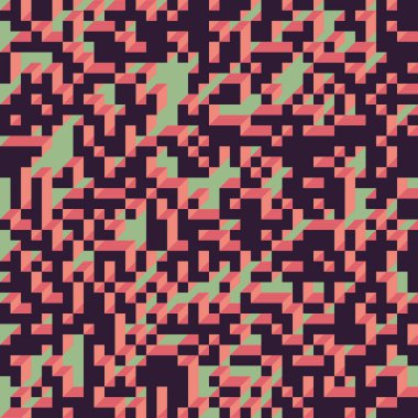 Edward Zajecs 2. Cubo 'nun 1971' deki uygulaması. Esasen 8 taştan oluşan bir Truchet fayans seti ve yerleştirme sanatı illüstrasyonu için kurallar  