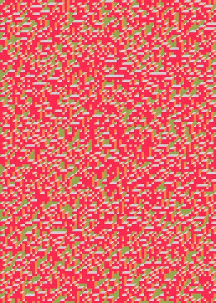 Абстрактный Геометрический Фон Реализация Эдварда Зажеца Кубо 1971 Года Существу — стоковый вектор
