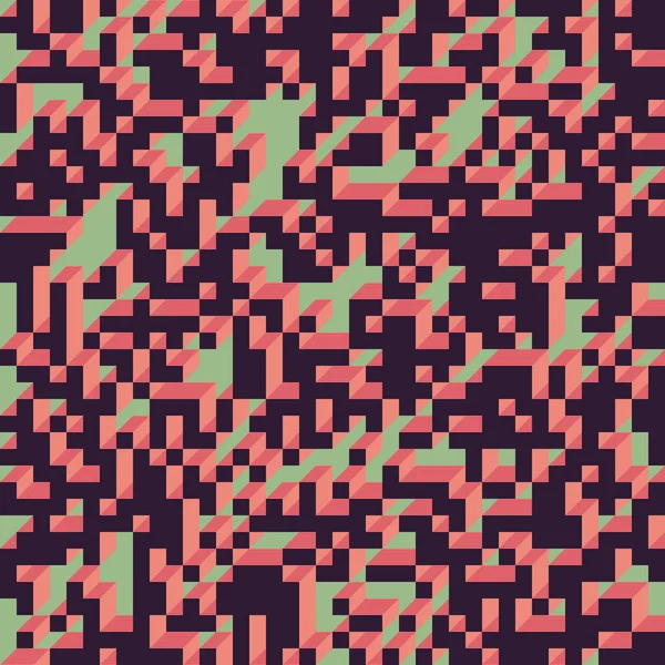 Edward Zajecs 2. Cubo 'nun 1971' deki uygulaması. Esasen 8 taştan oluşan bir Truchet fayans seti ve yerleştirme sanatı illüstrasyonu için kurallar  