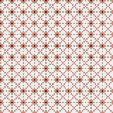 Soyut çapraz desenli üretken hesaplama sanatı çizimi