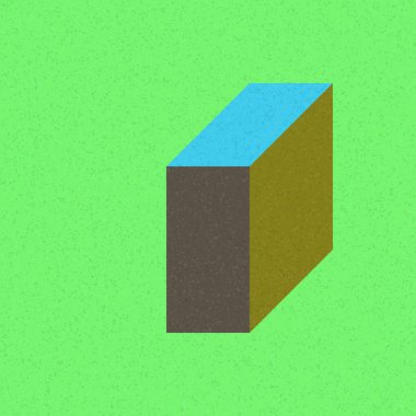 Soyut geometrik arkaplan. Edward Zajecs 2. Cubo 'nun 1971' deki uygulaması. Esasen 8 taştan oluşan bir Truchet fayans seti ve yerleştirme sanatı illüstrasyonu için kurallar 