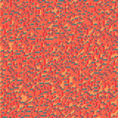 Soyut geometrik arkaplan. Edward Zajecs 2. Cubo 'nun 1971' deki uygulaması. Esasen 8 taştan oluşan bir Truchet fayans seti ve yerleştirme sanatı illüstrasyonu için kurallar 