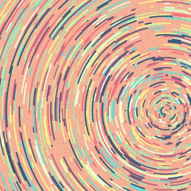 Renkli Evren Dağıtımı Hesaplamalı Üretken Sanat arkaplan çizimi