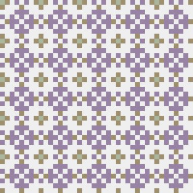 Soyut çapraz desenli üretken hesaplama sanatı çizimi